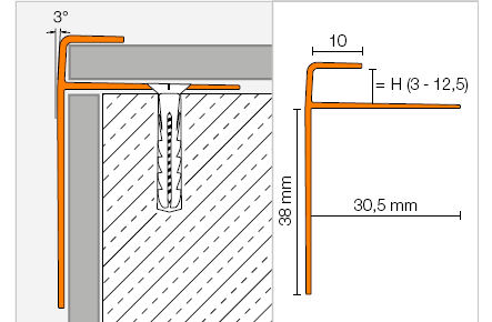 Schlüter-VINPRO-STEP-R